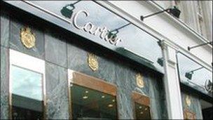Cartier shop