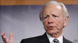 Joe Lieberman to retire from US Senate next year - BBC News