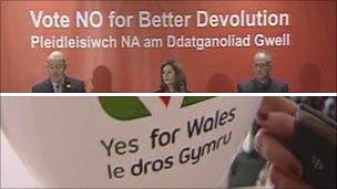 Yes and No campaigns