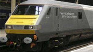 Wrexham train