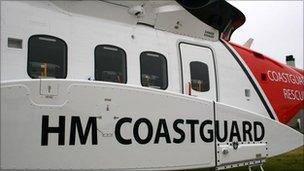 Coastguard helicopter (Pic: MCA)