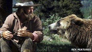Dan Haggerty in The Life and Times of Grizzly Adams