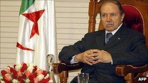 Algerian President Abdelaziz Bouteflika. File photo