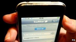 Twitter on the iPhone