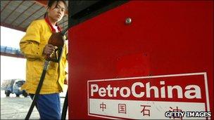Attendant at PetroChina pump