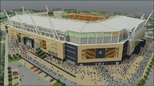 Image of plans for Molineux