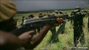 Congolese soldiers ( file photo)