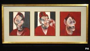 Francis Bacon's Three Studies For A Portrait Of Lucien Freud