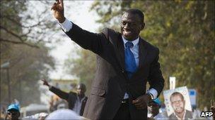 Ugandan opposition Presidential candidate Kizza Besigye