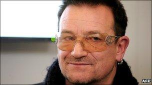 Bono, file pic from January 2011