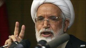 Iranian opposition leader Mehdi Karroubi