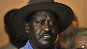 Raila Odinga (file photo)