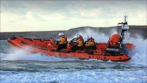 Atlantic 85 lifeboat the Hereford Endeavour