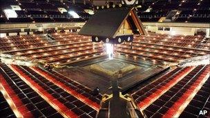 Ryogoku Kokugikan sumo arena in Tokyo