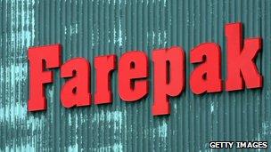 Farepak sign