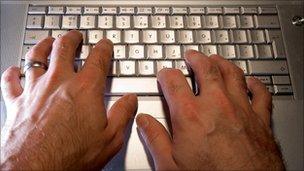 Hands on keyboard