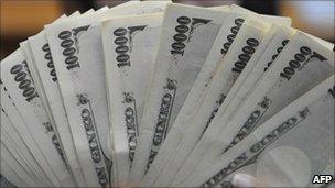 Japanese bank notes