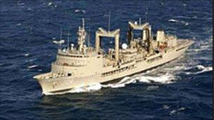 HMAS Success (image courtesy Australian Defence Department)