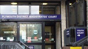 Witness intimidation suspect arrested outside court BBC News