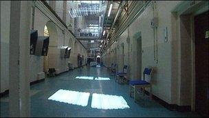 interior of prison