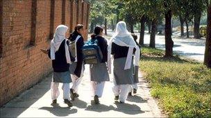 School children in Pakistan (file picture)