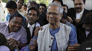 Muhammad Yunus leaves high court