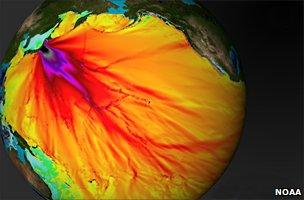 Tsunami progression (NOAA)