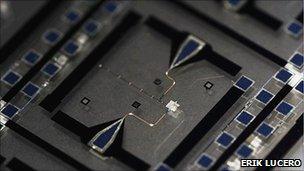 Quantum bit and resonator on a chip (E Lucero)