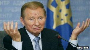 Former Ukrainian President Leonid Kuchma. File photo