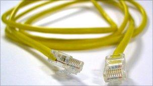 Computer network cable