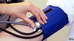 blood pressure check