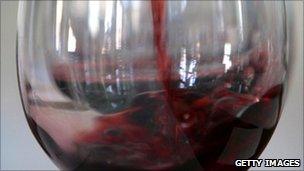 Glass of wine (generic)