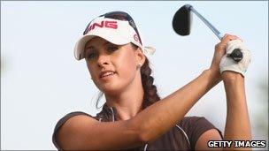 Russian professional golfer Maria Verchenova