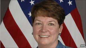 US ambassador Heather Hodges