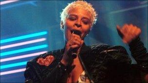 Yazz on Top of the Pops