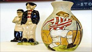 Stoke City pottery