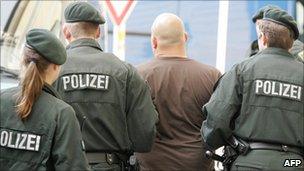Arrest in Germany - Jun 08 file pic