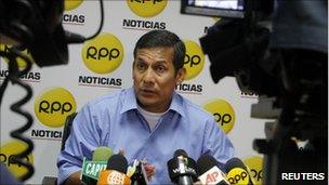 Ollanta Humala on RPP