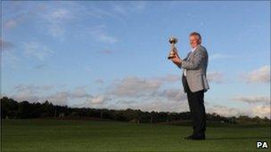 Colin Montgomerie with Ryder Cup
