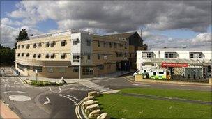 Frimley Park hospital extension impression