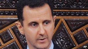 Syrian President Bashar al-Assad - 30 March 2011