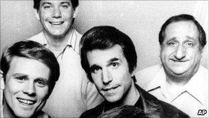 Members of the Happy Days cast