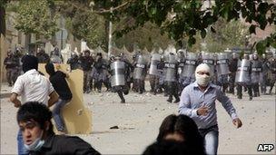 Clash in Sulaimaniya, 18 April