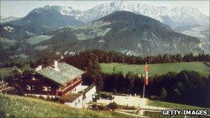 Hitler's mountain retreat in Bavaria, pictured in 1940