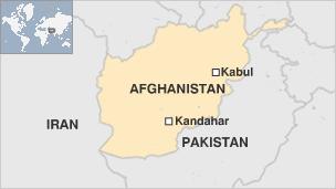 Kandahar map