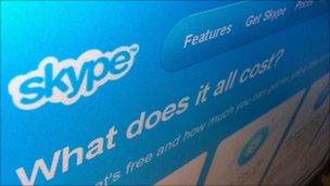 Skype website