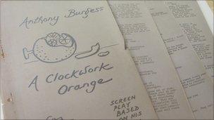 Anthony Burgess' original screenplay for A Clockwork Orange