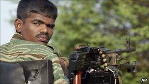 Tamil Tiger rebel (file photo)