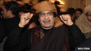 Col Muammar Gaddafi (8 March 2011)
