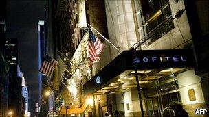 Sofitel hotel, New York (15 May 2011)